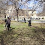 Чистый город-субботник с участием студентами филиала! Чистый город-субботник с участием студентами филиала!