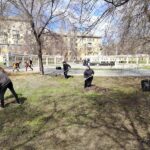 Чистый город-субботник с участием студентами филиала! Чистый город-субботник с участием студентами филиала!