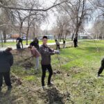 Чистый город-субботник с участием студентами филиала! Чистый город-субботник с участием студентами филиала!