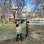 Чистый город-субботник с участием студентами филиала! Чистый город-субботник с участием студентами филиала!