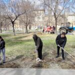 Чистый город-субботник с участием студентами филиала! Чистый город-субботник с участием студентами филиала!