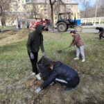 Чистый город-субботник с участием студентами филиала! Чистый город-субботник с участием студентами филиала!