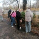 Обучающиеся ВФ РГУ СоцТех приняли участие в субботнике
