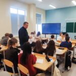 Профориентационная встреча в школе № 123
