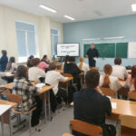 Профориентационная встреча в школе № 123