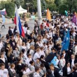 Студенты ВФ РГУ СоцТех приняли участие в ежегодном Параде студенчества Студенты ВФ РГУ СоцТех приняли участие в ежегодном Параде студенчества