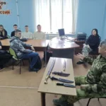 В ВФ РГУ СоцТех прошел мастер-класс по владению холодным оружием от казаков-наставников