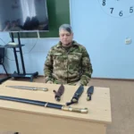 В ВФ РГУ СоцТех прошел мастер-класс по владению холодным оружием от казаков-наставников