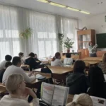 Преподаватели и студенты ВФ РГУ СоцТех провели профориентационные встречи в школах № 3 и № 78 Преподаватели и студенты ВФ РГУ СоцТех провели профориентационные встречи в школах № 3 и № 78