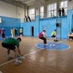 Студенты и преподаватели ВФ РГУ СоцТех померились силами в «Веселых стартах» Студенты и преподаватели ВФ РГУ СоцТех померились силами в «Веселых стартах»
